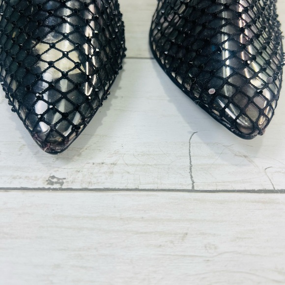 Charles By Charles David Afterhours Rhinestone Mesh Bootie Size 7M High … - Picture 10 of 11
